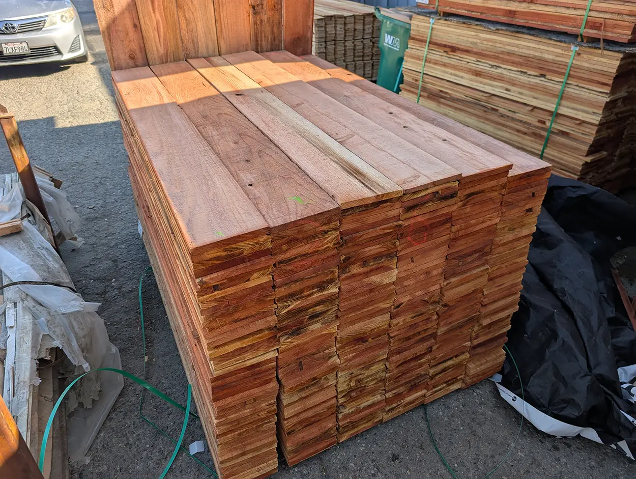 #2 Redwood Fence